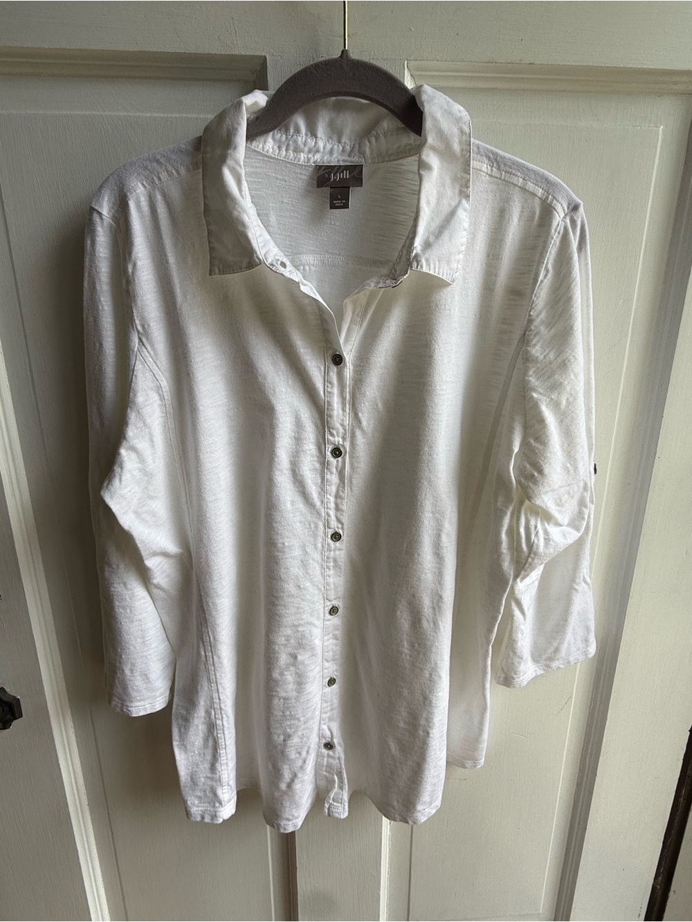 J. Jill White Women's Button-Down Shirt